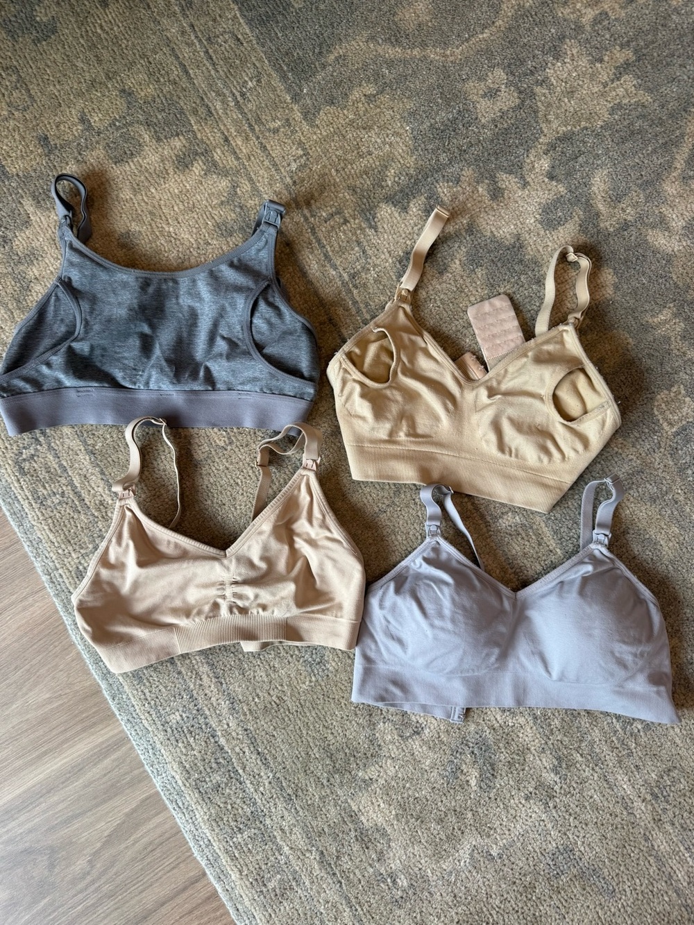 Nursing and pumping bras